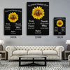 Customized Canvas With Names And EST