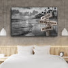 Ocean Sunset Customized Canvas With Multi Names