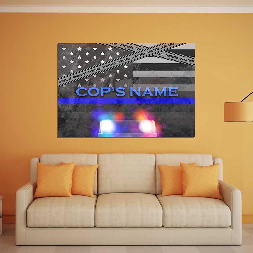 Police Officer - Spend Whole Lives Make Difference Personalized Police