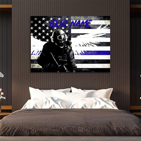 Riot Cop Wall Decor