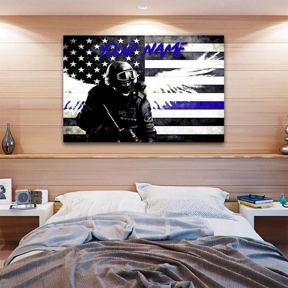 Riot Cop Wall Decor