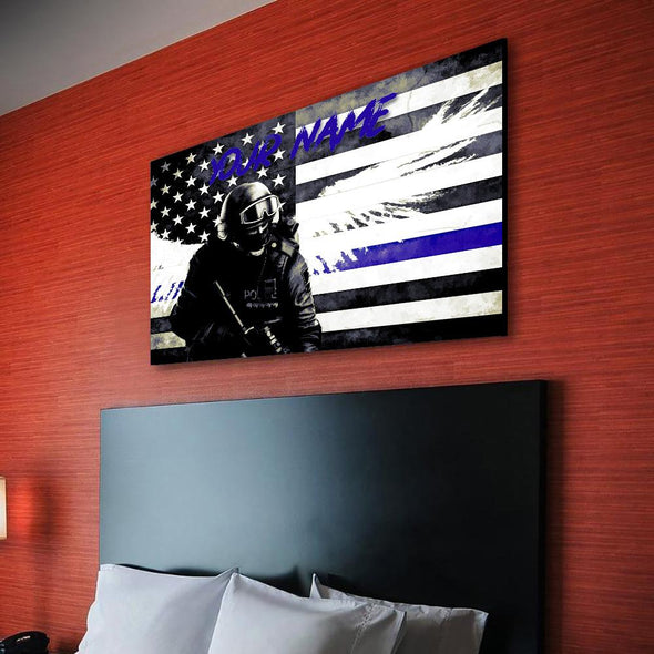 Riot Cop Wall Decor
