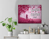 Personalized Love Tree Custom Canvas Wall Art