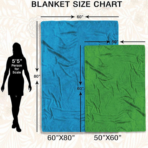 Personalized Blanket ™ Whenever You Touch This Heart