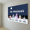 The Walkers Custom Family Canvas Wall Art