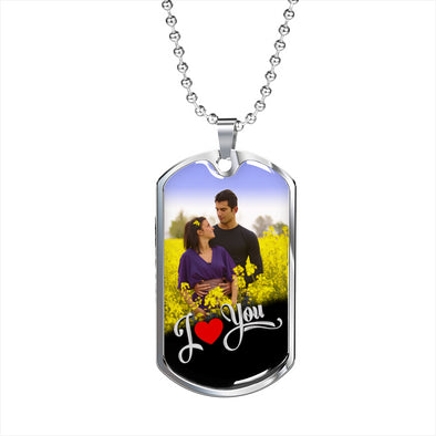 Personalized Photo Necklace For Your Loved One
