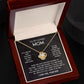 To My Loving Mom I Love You Knot Pendant For Mother's Day