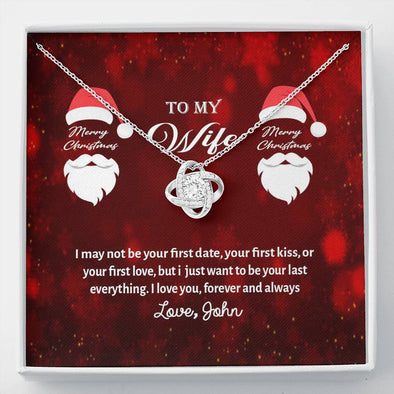"To My Wife" - I Want To Be Your Last Everything Custom Pendant