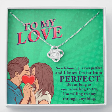 To My Love Knot Pendant