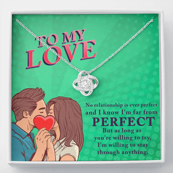 To My Love Knot Pendant