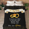 Personalized Blanket For Your Wife