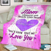 Personalized Blanket ™ Whenever You Touch This Heart
