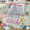 Personalized Granny Blanket"This Blanket Was Just Made For You, Stuffed With Hugs And Kisses