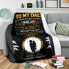 Father's Day Special **The Man The Myth The Legend** Fleece Blanket