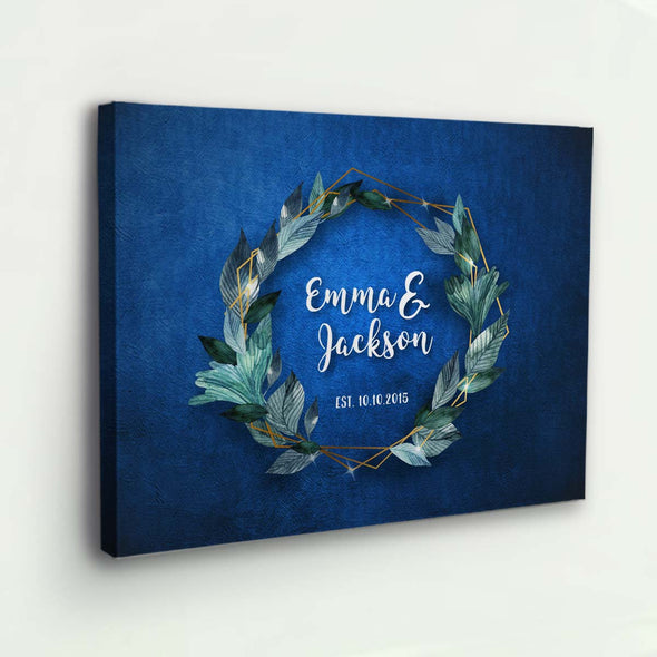 Made For Each Other Personalized Canvas