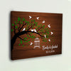 Personalized Love Tree Canvas Wall Art - Exclusively Made