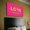 Personalized Love Canvas