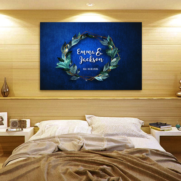 Made For Each Other Personalized Canvas