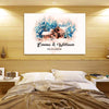 Customized Couple Sweet Home Canvas