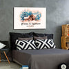 Customized Couple Sweet Home Canvas