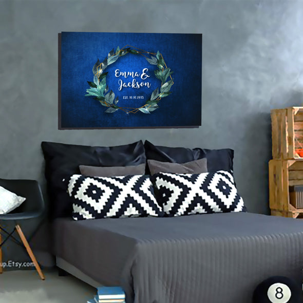 Made For Each Other Personalized Canvas