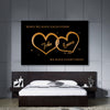 Personalized Canvas For The Closet One To Your Heart