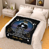 "To My Beloved Wife" Premium Personalized Blanket