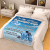 "To My Beautiful Wife" Personalized Blanket