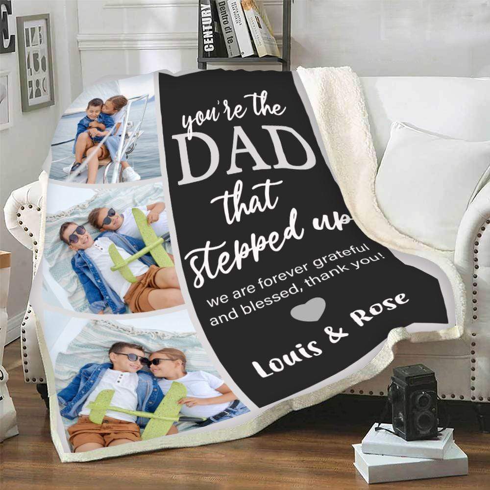 Customized father's day 2025 blanket