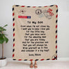 "TO MY DAUGHTER/MY SON" BLANKET