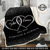 Customized Blanket For The Closest One To Your Heart Silver