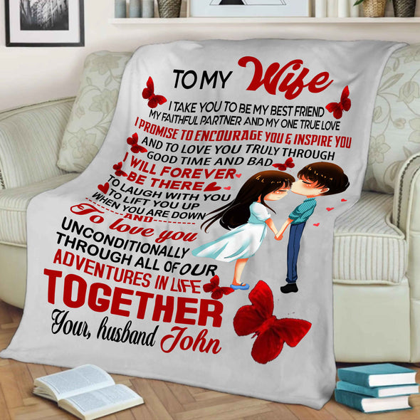 To My Wife I Promise To Encourage You & Inspire You