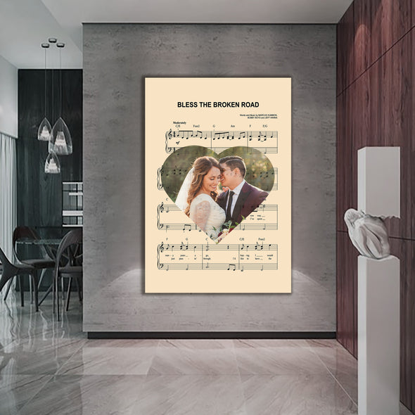 Custom Music Art Canvas